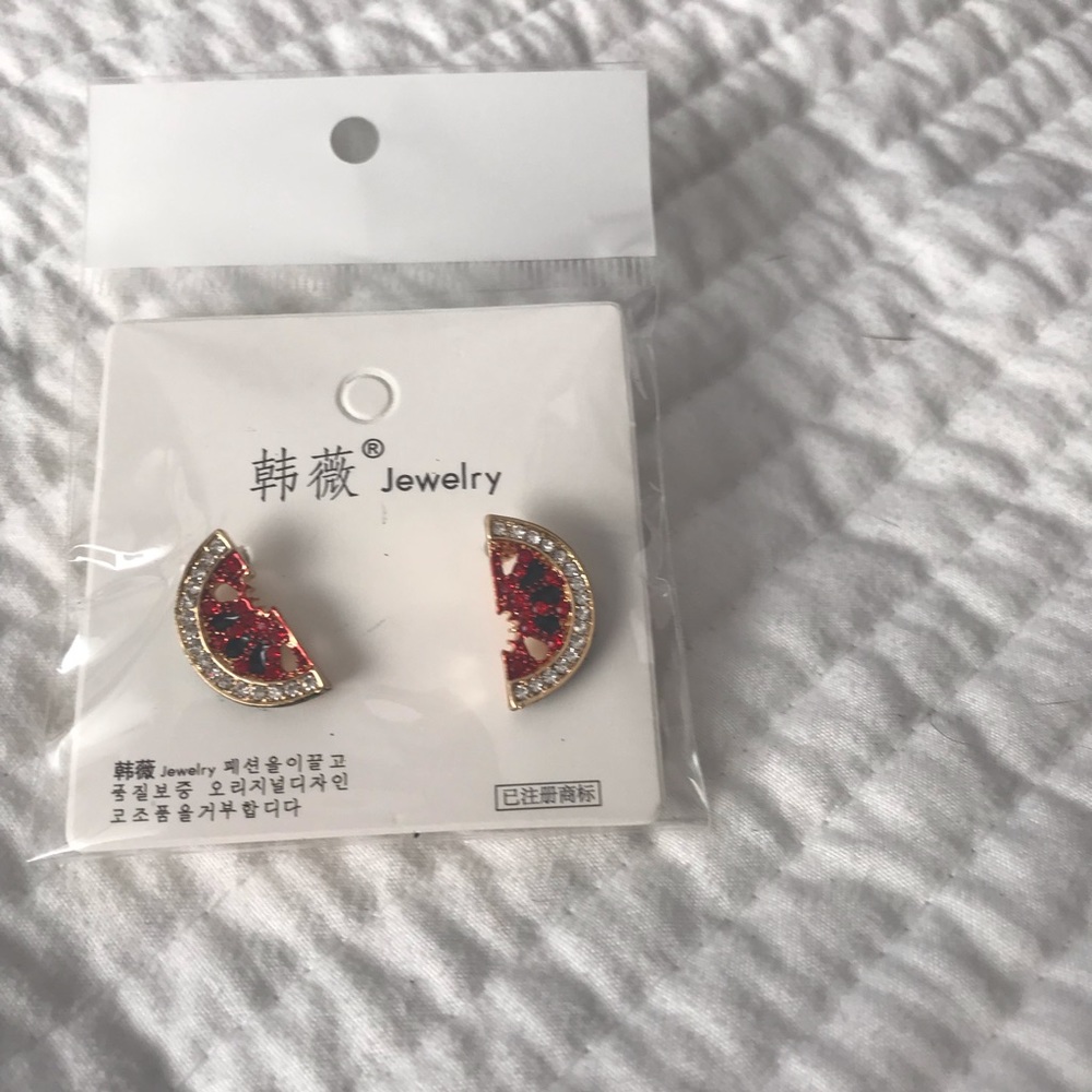 Watermelon Earrings
